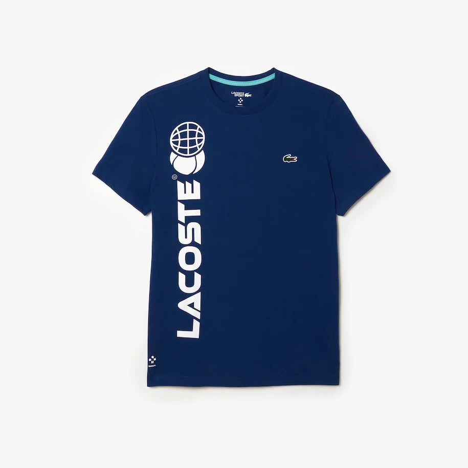Lacoste Men's Tennis X Daniil Medvedev Regular Fit T-Shirt TH1795