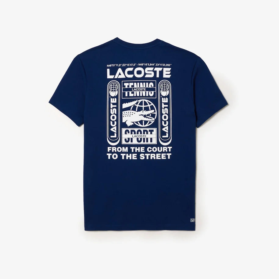 Lacoste Men's Tennis X Daniil Medvedev Regular Fit T-Shirt TH1795