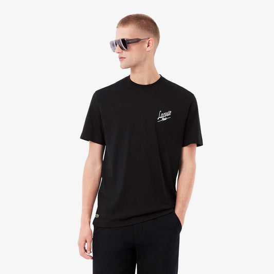 Lacoste Men's Printed Crewneck T-Shirt
