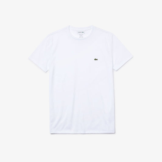 Lacoste - Pima Cotton Jersey T-Shirt, Crew Neck - White