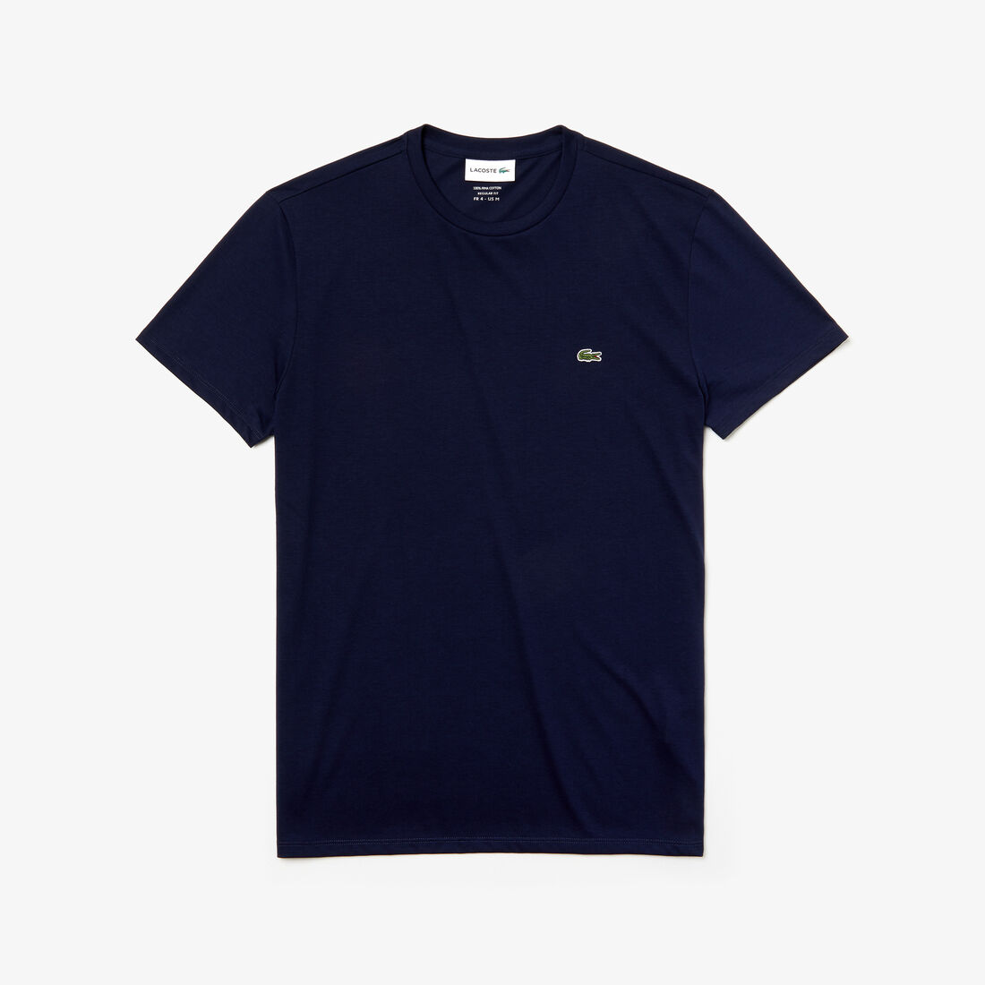 Lacoste - Pima Cotton Jersey T-Shirt, Crew Neck - Navy