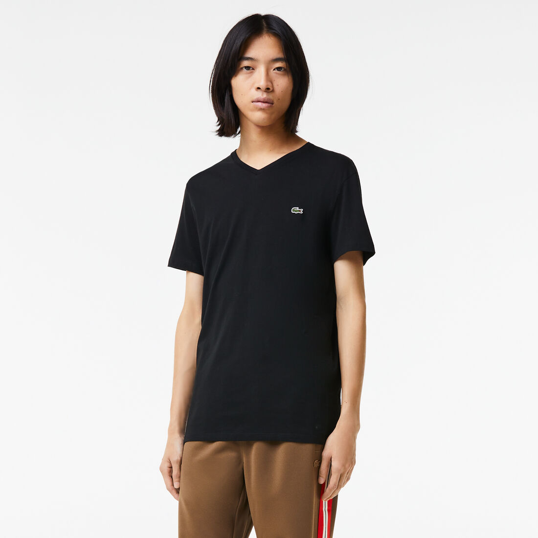 Lacoste t hotsell shirt pima cotton