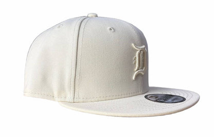 NEW ERA DETROIT TIGERS CREAM 9FIFTY SNAPBACK CAP
