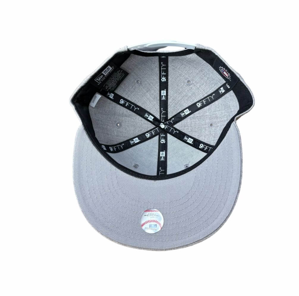 NEW ERA DETROIT TIGERS HEATHER GRAY/ROYAL 9FIFTY SNAPBACK CAP