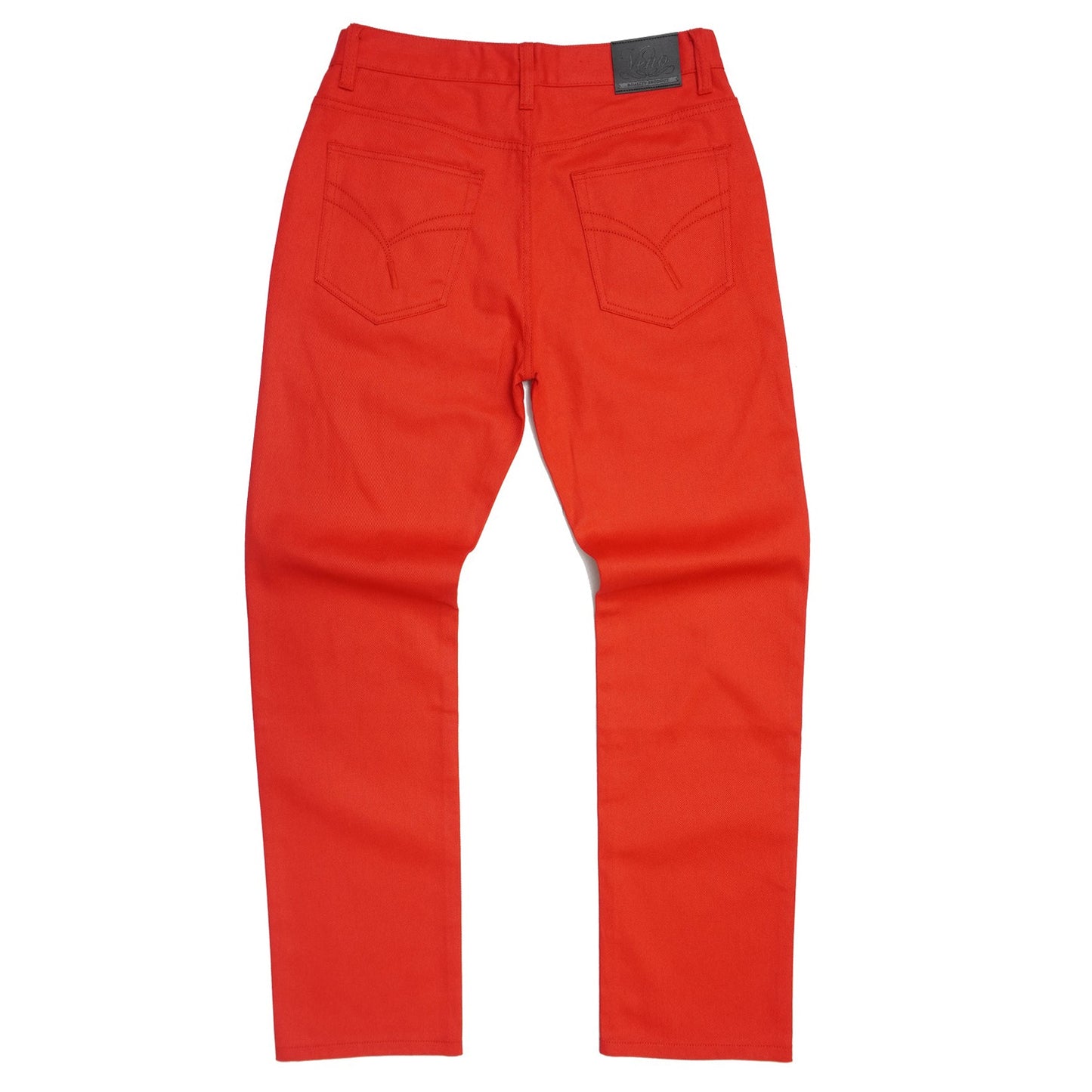 VENO Twill Denim Jeans - Red (V1761)