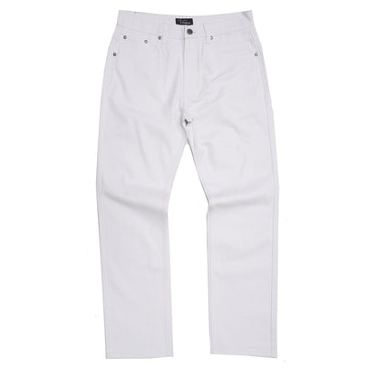VENO Twill Denim Jeans - White (V1761)