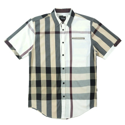 V836 VENO HUGO PLAID SHIRT
