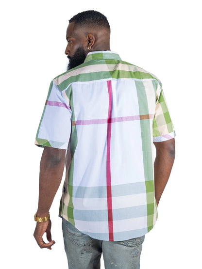 V836 VENO HUGO PLAID SHIRT