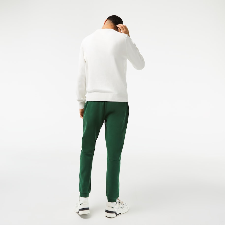Lacoste - Tapered Fit Fleece Joggers - Green