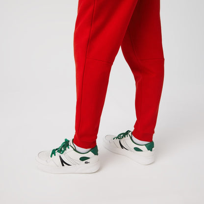 Lacoste - Tapered Fit Fleece Joggers - Red
