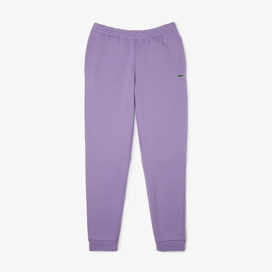Lacoste - Tapered Fit Fleece Joggers - Purple