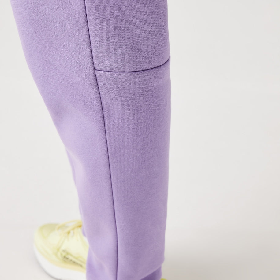 Lacoste - Tapered Fit Fleece Joggers - Purple