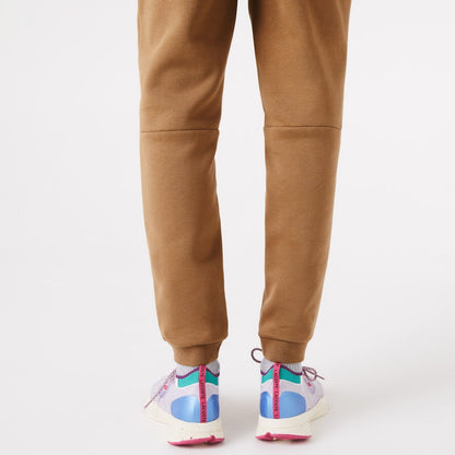 Lacoste - Tapered Fit Fleece Joggers - Brown