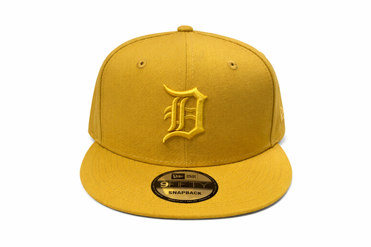 NEW ERA DETROIT TIGERS WHEAT 9FIFTY SNAPBACK CAP