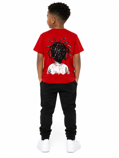 EVOLUTION BIG KID GUM BOY S/S TEE