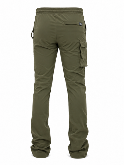 M1634 MAKOBI ADORNI STACKED NYLON PANTS