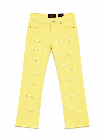 EXIT KIDS DISTRESSED JEAN