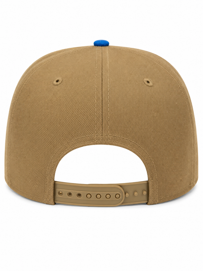NEW ERA DETROIT LIONS TAN/BLUE 9FIFTY SNAPBACK CAP