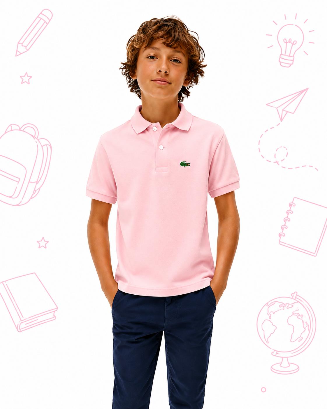 LACOSTE KIDS CLASSIC SHORT SLEEVE COLLARED/POLO SHIRT