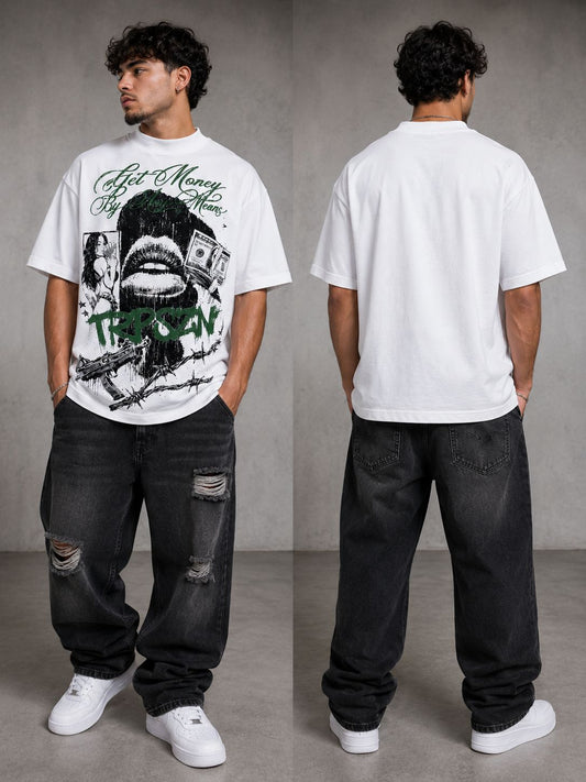 SZN VIP  BARBED WIRE  CASH TEE