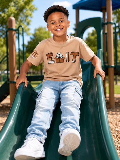EXIT KIDS PEEKABOO BEAR TEE
