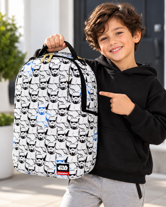 SPRAYGROUND STAR WARS STORMTROOPER SHARK BACKPACK(B8804)