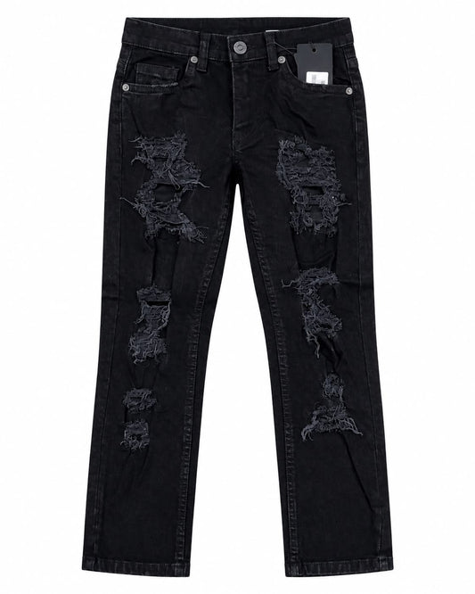 EVOLUTION KIDS CHOPPED RELAXED STRAIGHT DENIM PANT