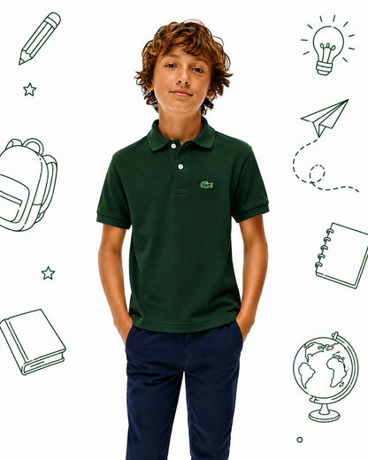 LACOSTE KIDS CLASSIC SHORT SLEEVE COLLARED/POLO SHIRT