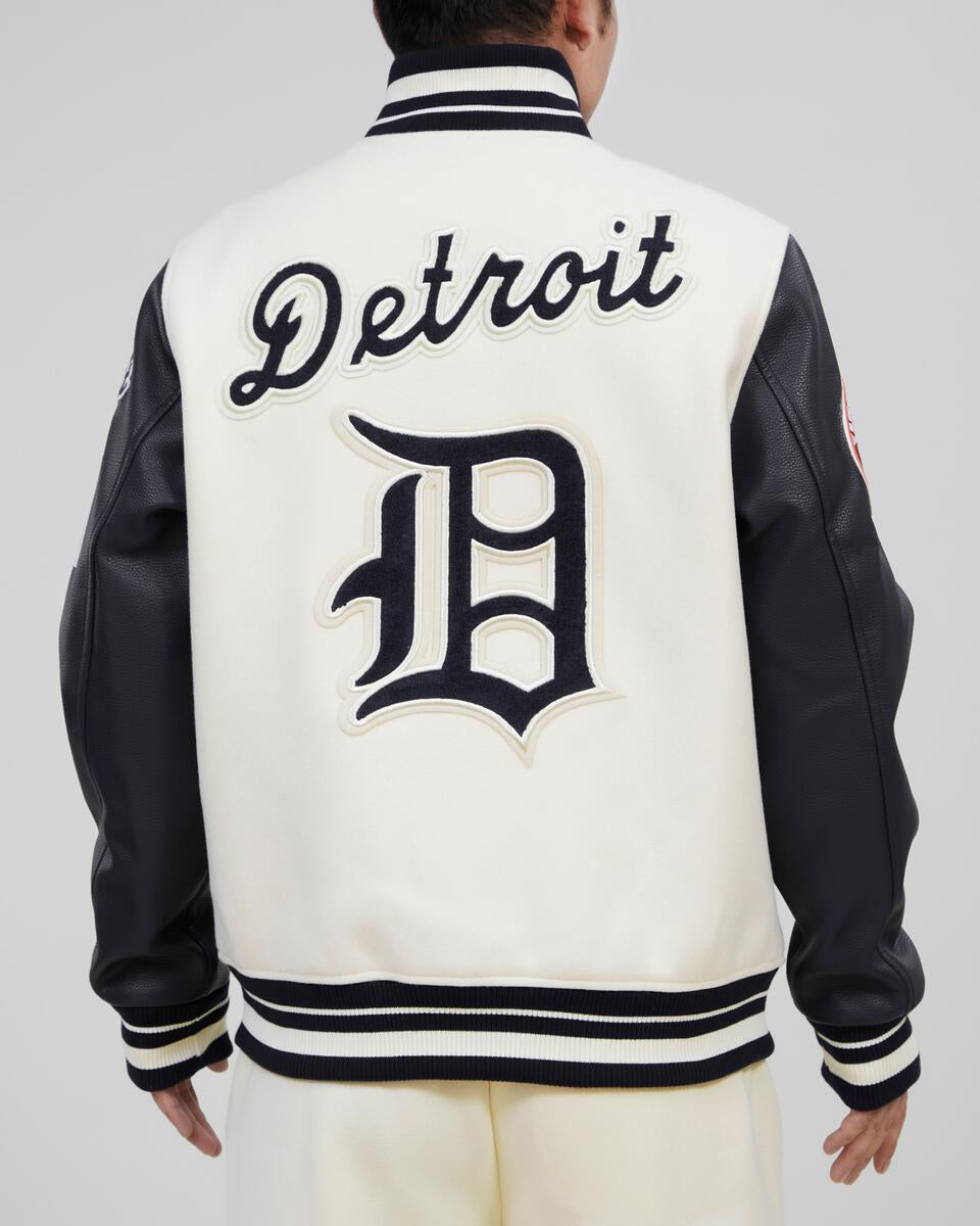 Pro Standard - Detroit Tigers Retro Classic Rib Wool Varsity Jacket