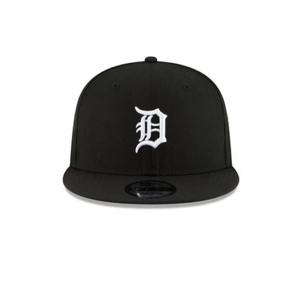 NEW ERA DETROIT TIGERS BLACK/WHITE 9FIFTY SNAPBACK CAP