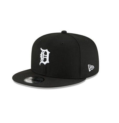 NEW ERA DETROIT TIGERS BLACK/WHITE 9FIFTY SNAPBACK CAP