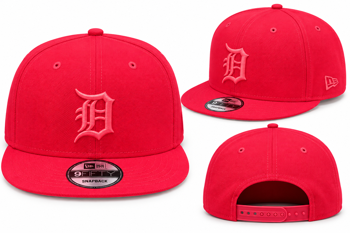 NEW ERA DETROIT TIGERS FUCHSIA COLOR  9FIFTY SNAPBACK CAP