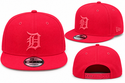 NEW ERA DETROIT TIGERS FUCHSIA COLOR  9FIFTY SNAPBACK CAP