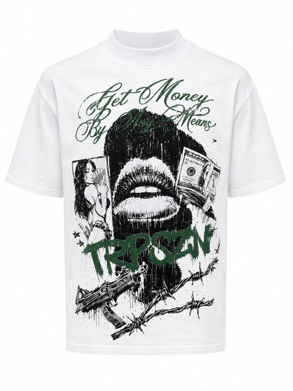 SZN VIP  BARBED WIRE  CASH TEE