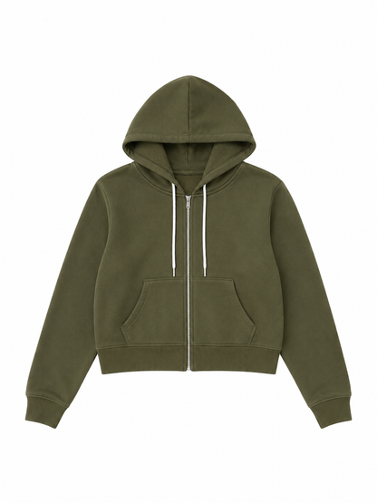 REDFOX WOMEN FLEECE ZIP-UP