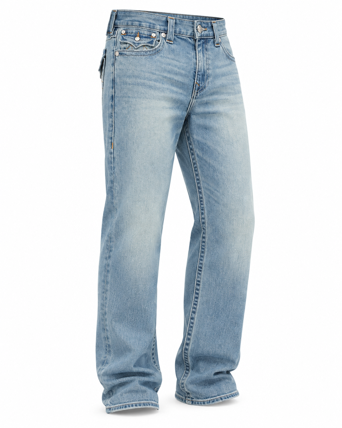 TRUE RELIGION RICKY FLAP STRAIGHT JEANS (109159)