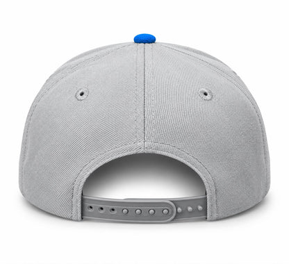 NEW ERA DETROIT LIONS SNAP SHOT GRAY/HONOLULU BLUE 9FIFTY CAP