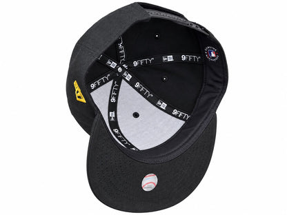 NEW ERA DETROIT TIGERS BLACK MANILA 9FIFTY SNAPBACK CAP
