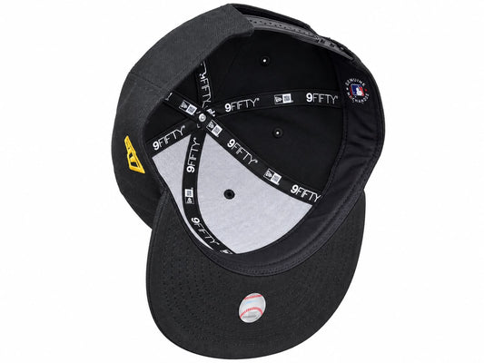 NEW ERA DETROIT TIGERS BLACK MANILA 9FIFTY SNAPBACK CAP
