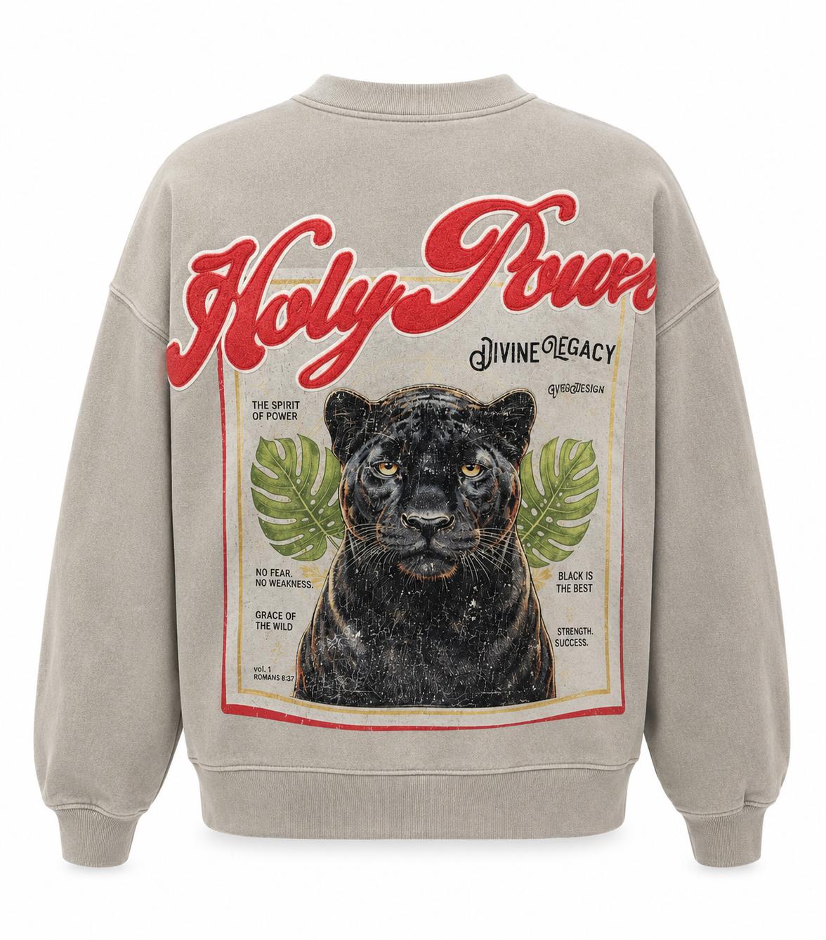 ROKU STUDIO MEN HOLY POWER FADED CREW NECK (RK5482134)