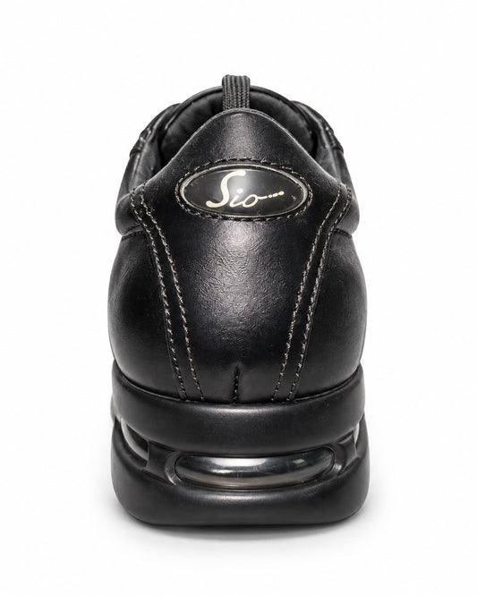 SIO CLASSIC AIR CUSHION LEATHER LOW TOP SNEAKERS (KANSAS)