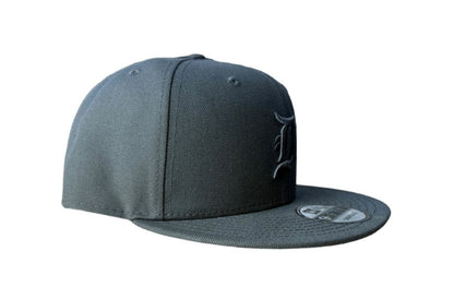 NEW ERA DETROIT TIGERS CHARCOAL GREY 9FIFTY SNAPBACK CAP
