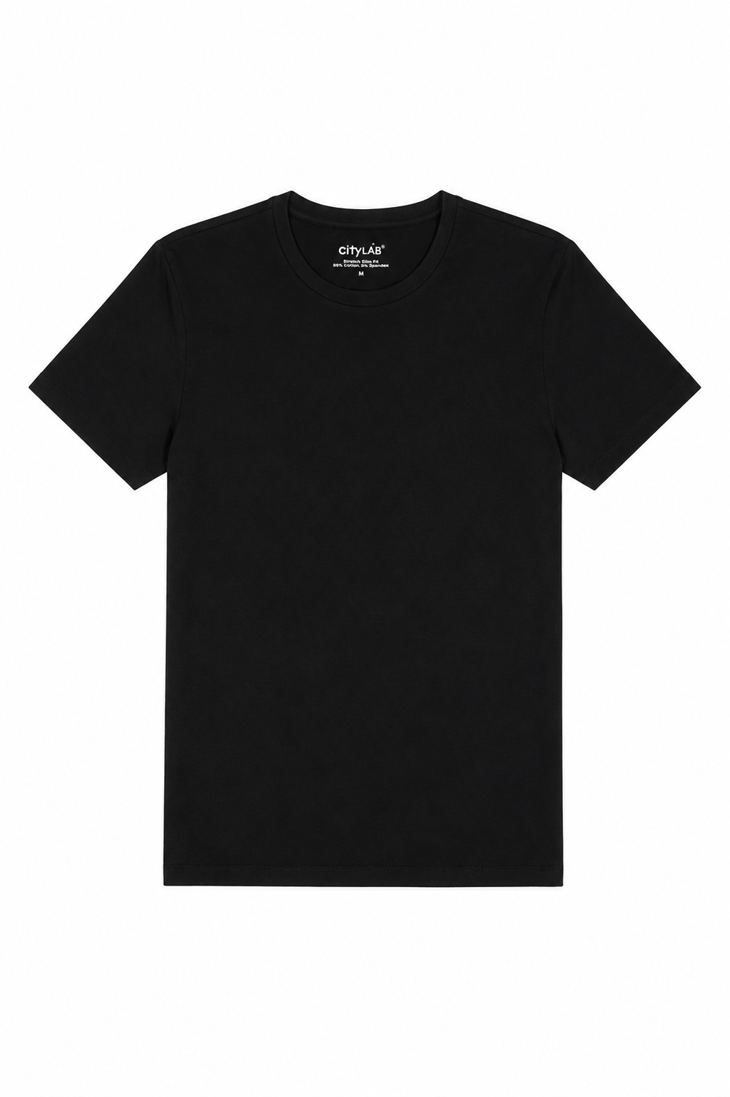 CITYLAB STRETCH SLIM FIT T-SHIRT, CREW