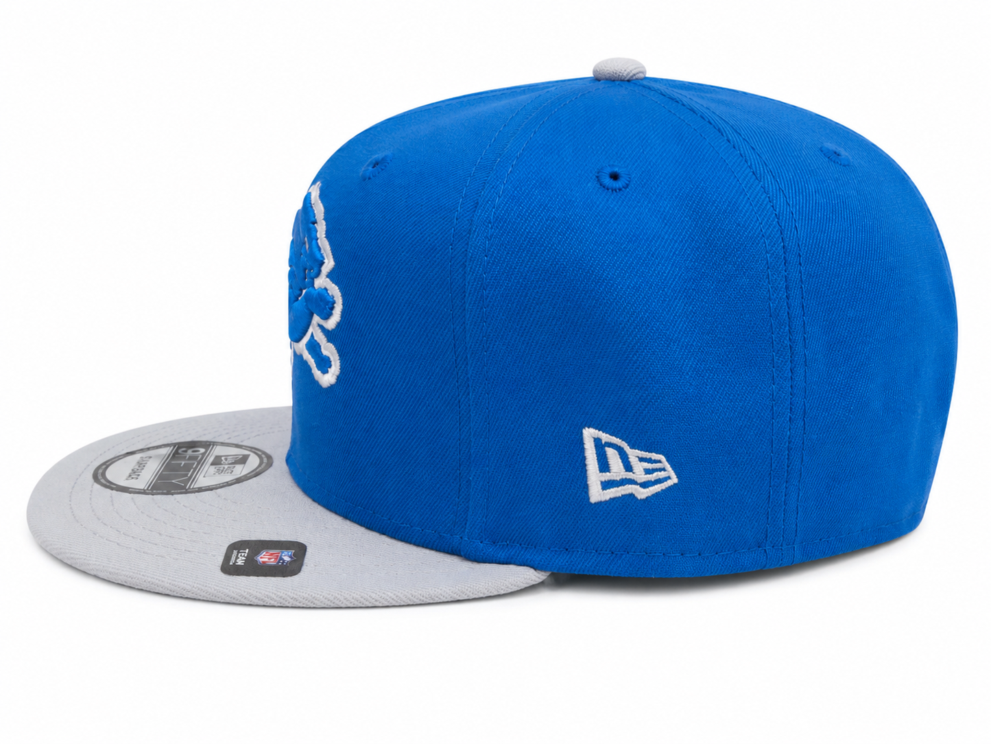 NEW ERA DETROIT LIONS BLUE/GRAY 9FIFTY SNAPBACK CAP