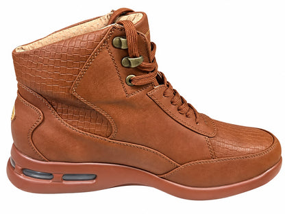 SIO EMBOSSED HIGH TOP SNEAKERS (DARYN)