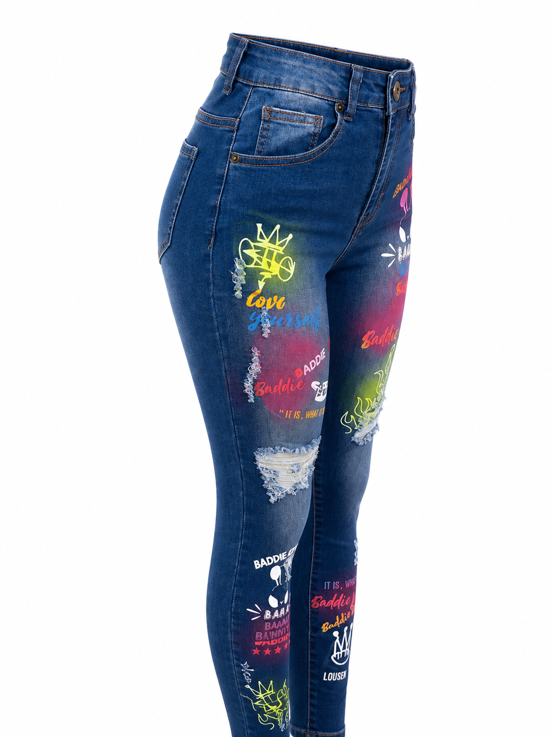 REDFOX WOMEN'S BADDIE SKINNY JEAN