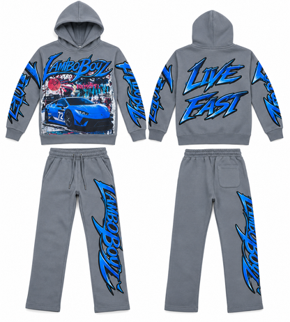 EVOLUTION LITTLE KIDS LAMBO BOYZ FLEECE SET