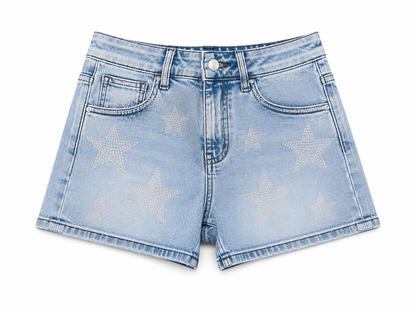 AMERICAN BAZI WOMEN'S STARLIGHT RHINESTONE SHORT