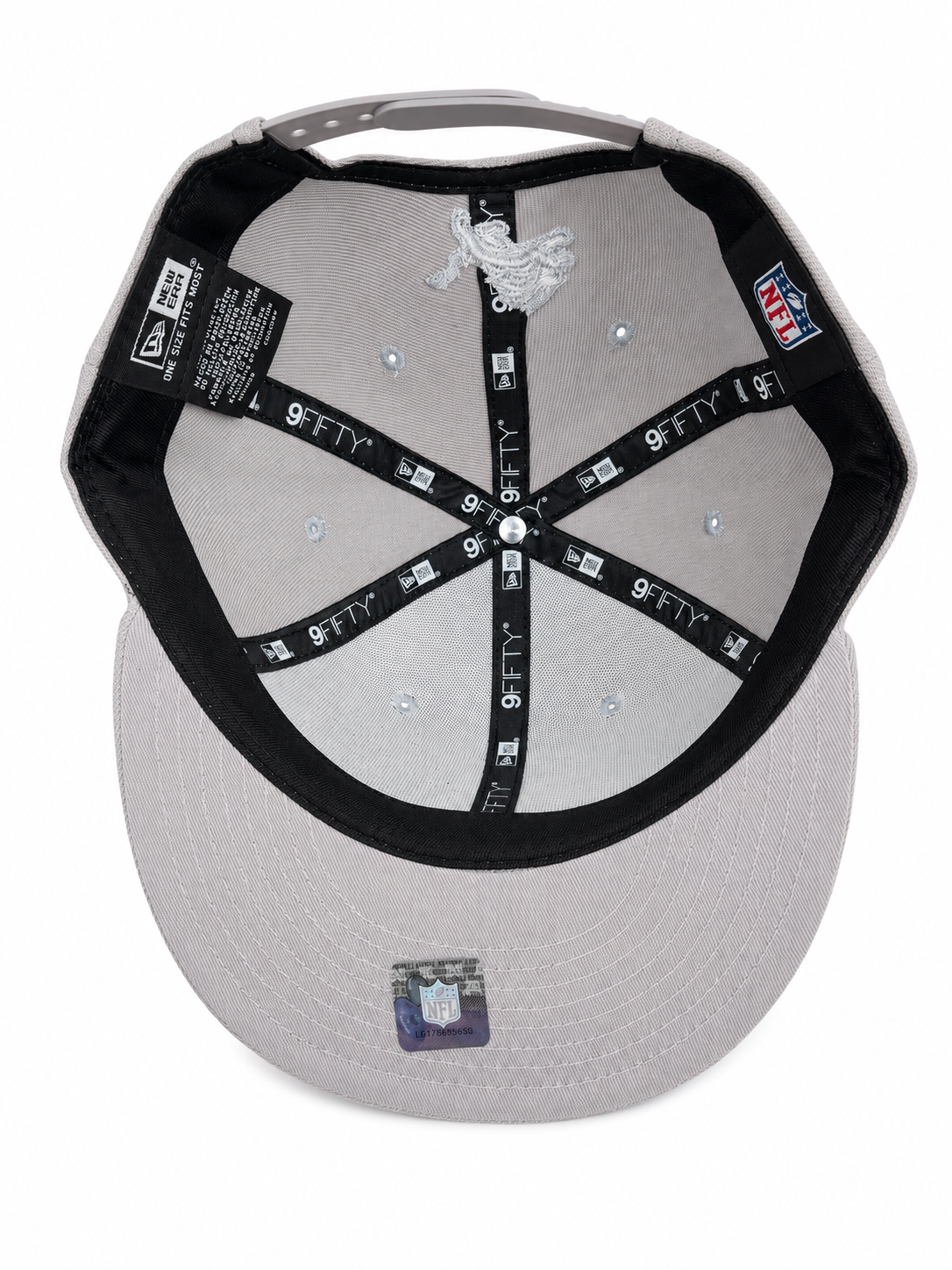 NEW ERA DETROIT LIONS GRAY/GRAY 9FIFTY SNAPBACK CAP