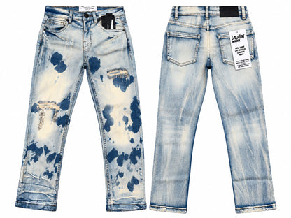 EVOLUTION KIDS TUMBLE WASH STRAIGHT DENIM PANT